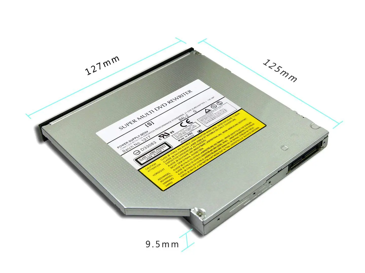 Grabadora DVD interna SATA 8X – 9,5mm Delgada Super Multi - imagen 4