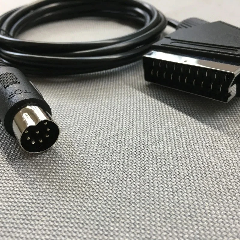 Cable AV PAL V-Pin EU Scart para SEGA Mega Drive 1 para Genesis 1