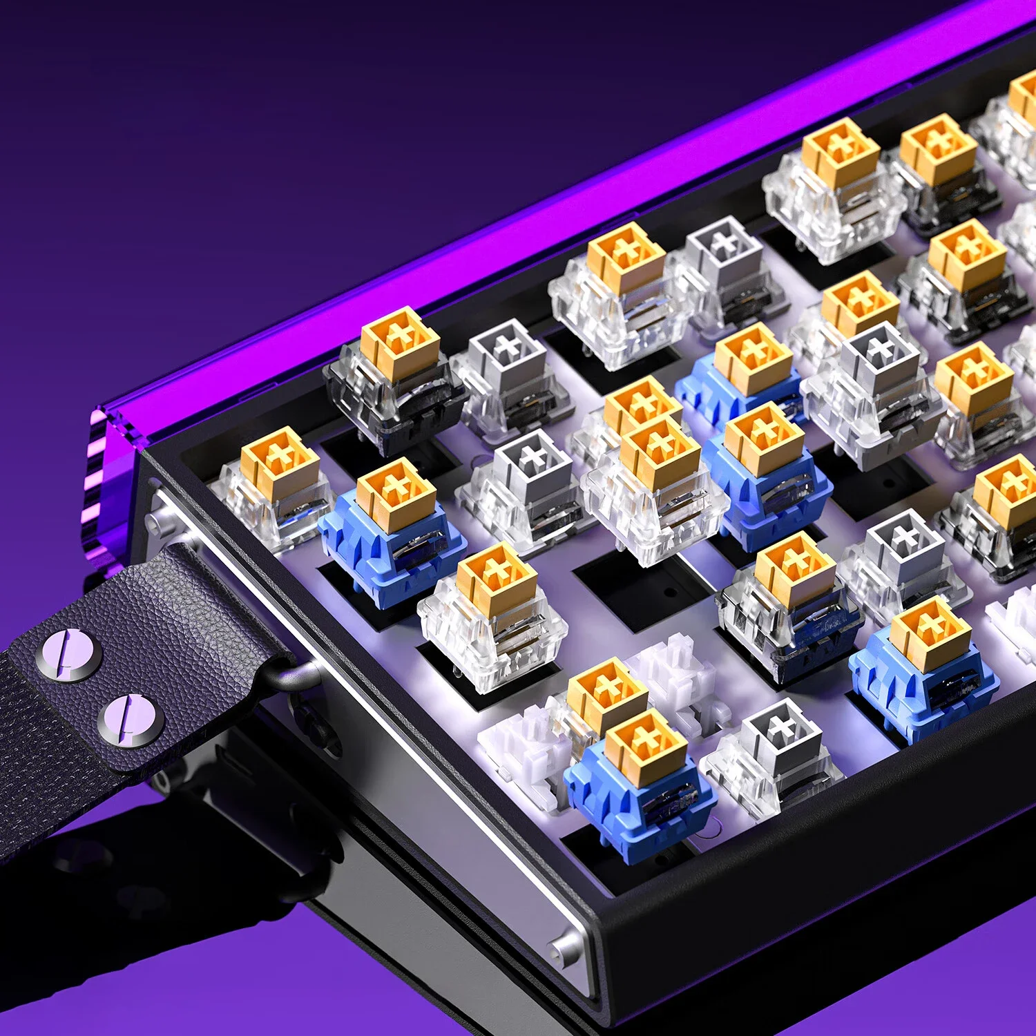 AULA nuevo HERO 68HE interruptor magnético teclado para juegos juego de deportes electrónicos personalizar RGB Teclado mecánico con cable accesorios ergonómicos - imagen 4