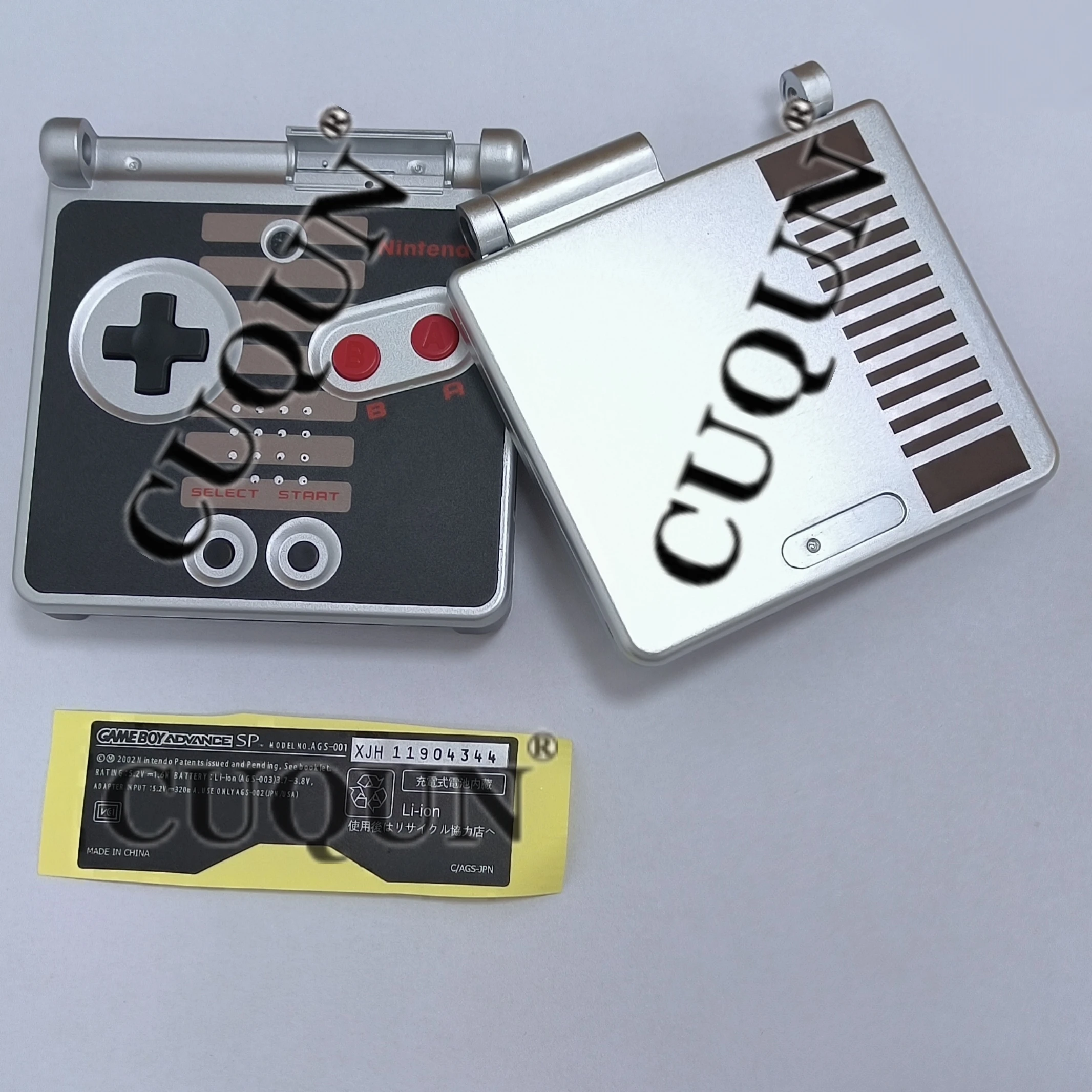 Carcasa de consola de repuesto para GBA SP con lente de plástico - imagen 2