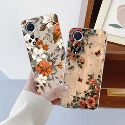Funda Silicona Transparente Honor 50/70 Pro y Lite – Flores