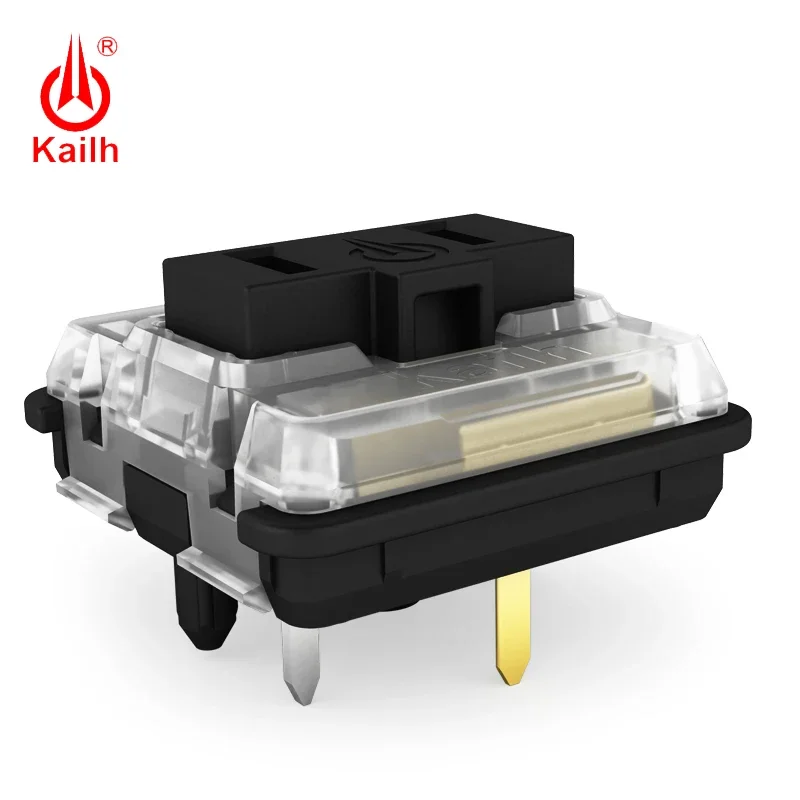 Kailh Choc interruptor de perfil bajo 1350 interruptor de teclado Chocolate Clicky táctil lineal interruptores blancos Teclado mecánico para ordenador portátil - imagen 2