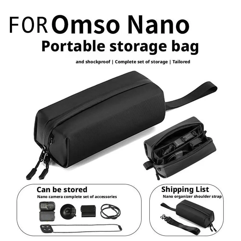 Portable Storage Shoulder Bag For DJI Osmo Nano Travel & Daily Carry Handbag For DJI Osmo Nano Creator Combo Camera Accessories