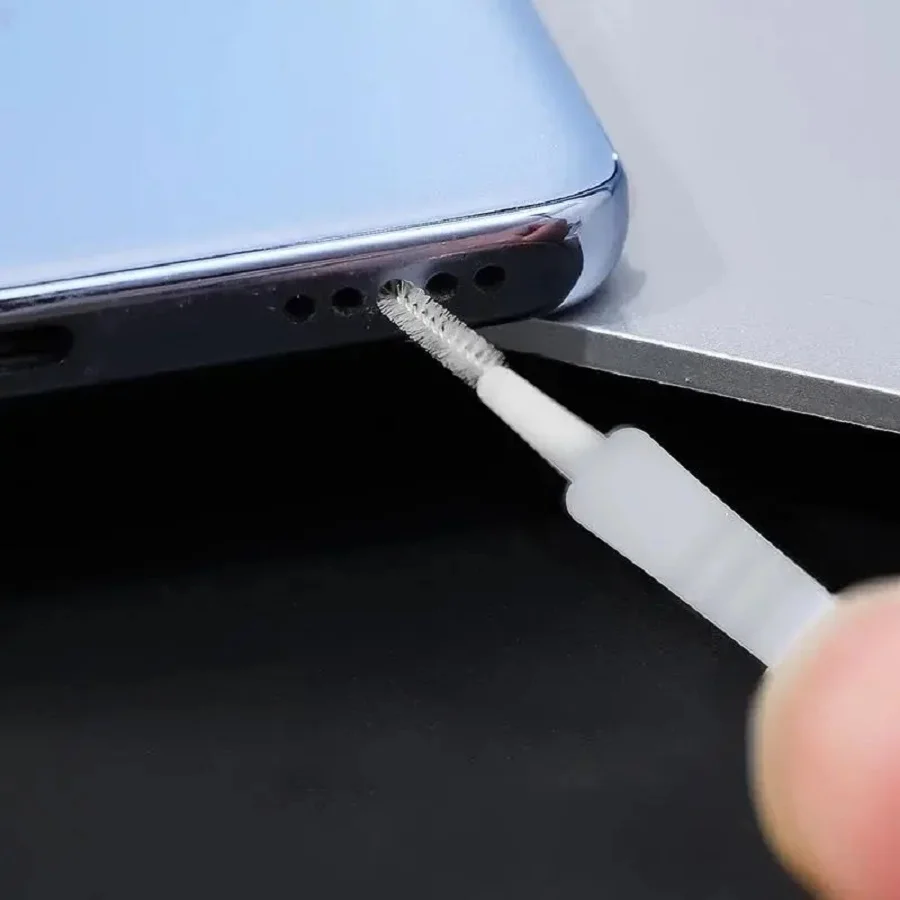 Kit de herramientas de eliminación de polvo para teléfonos móviles, puerto de altavoz Universal para teléfonos iPhone, Samsung y Xiaomi, 66 piezas - imagen 5