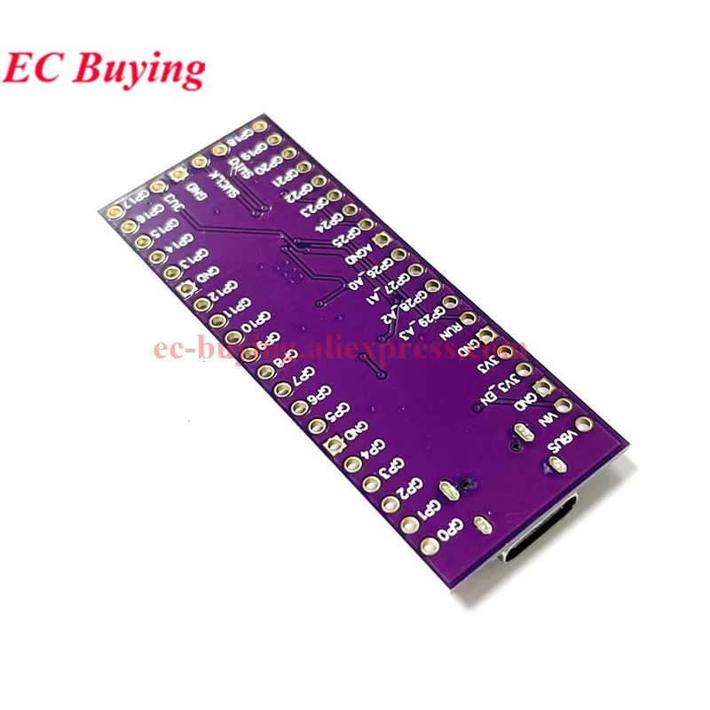 1-10 Uds Ultimate Pico RP2040 128Mbit 264KB SRAM 4MB 16MB Flash Compatible Raspberry Pi procesador de doble núcleo C/C ++ SDK MicroPython - imagen 5