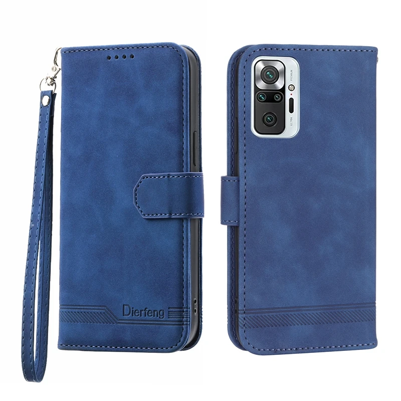 Para Xiomi Redmi Note 10 Pro Funda tipo billetera Funda de cuero para Xiaomi Redmi Note 10 Pro Note10 10S 10Pro Fundas de teléfono con tapa - imagen 3