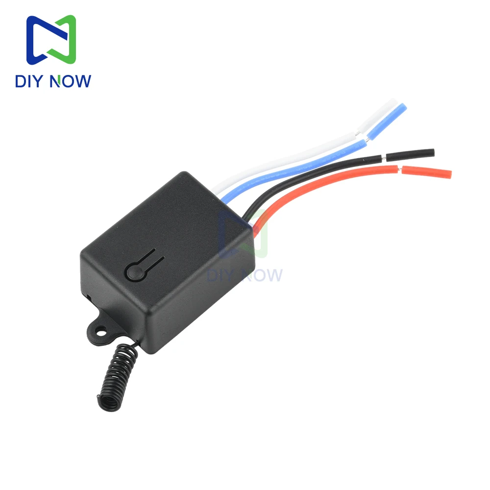 Interruptor de Control remoto de relé inalámbrico RF de 433Mhz KR2401FB receptor de interruptor inteligente 10A autobloqueo, enclavamiento, modo de retardo - imagen 5