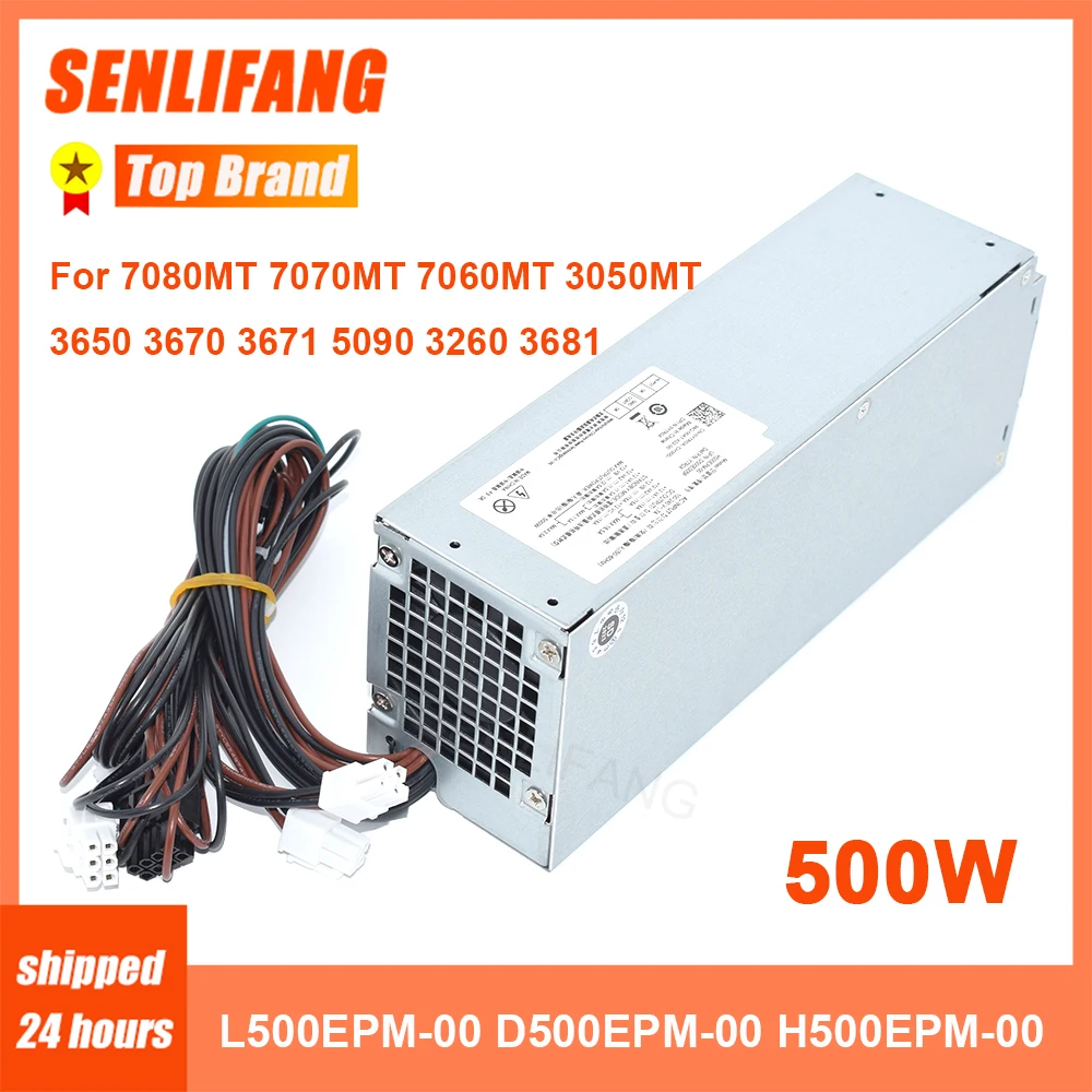Fuente de alimentación Optiplex 5080MT 7080MT 7070MT 7060MT 3050MT 3650 3670 3671 5090 3260 3681, nuevo, H500EPM-00 L500EPM-00