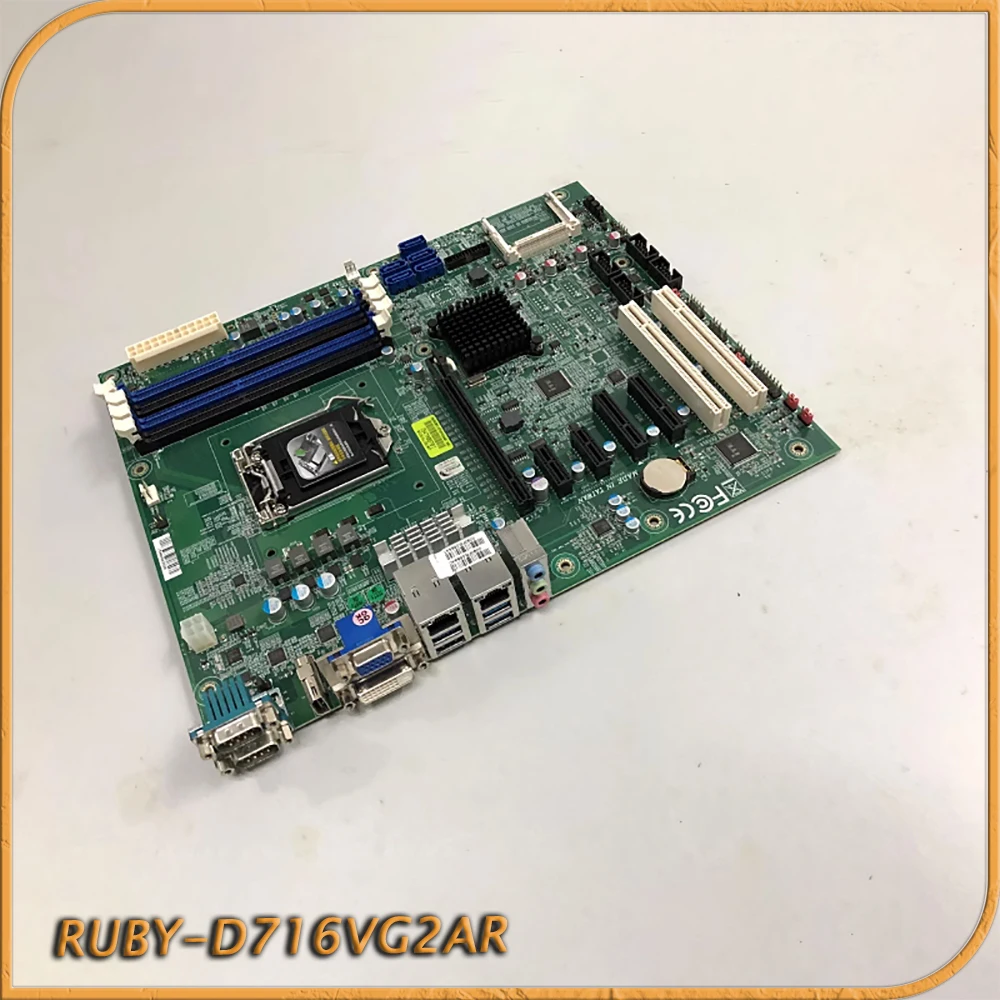 RUBY-D716VG2AR para Portwell BIOS:R1.00.W7 Q87 placa base para controles industriales