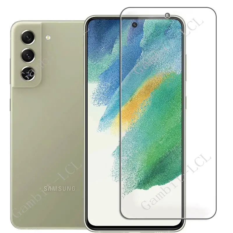 Protector de pantalla de vidrio templado para Samsung Galaxy S23, S22 Plus, S21, S20 FE, Galaxy s20fe, S21FE, 2 unidades - imagen 2