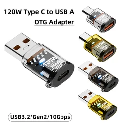 Adaptador USB-C OTG 10Gbps para iPhone 15 / 16