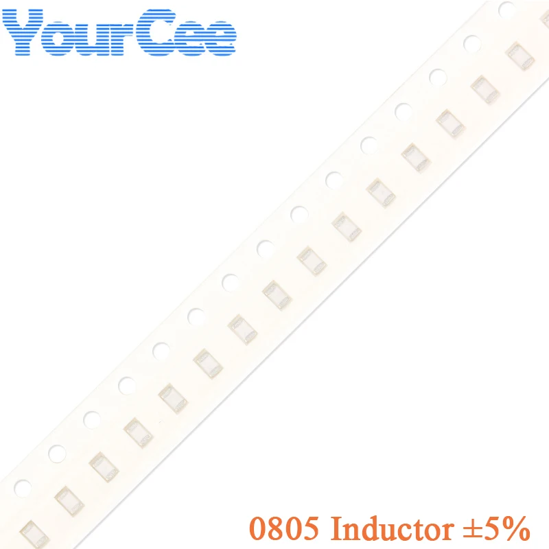 100 Uds 0805 Inductor SMD ±5% 300mA 100nH 47nH 33nH 22nH ±10% 50mA 15mA 250mA 330nH 1uH 2.2uH 3.3uH 4.7uH 10uH - imagen 2