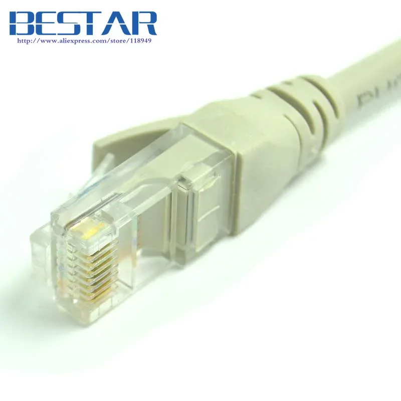 10cm 30cm 50cm 0,1 m 0,3 m CAT 6 cable RJ45 CAT6 CAT5 CAT 5 CAT5e UTP Cable de red Ethernet macho a macho RJ45 parche LAN cable - imagen 5