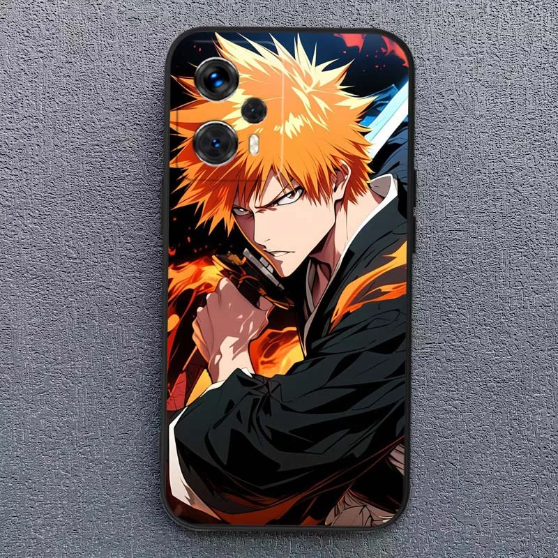 Funda Ichigo Kurosaki para Motorola Edge 60 50 40 E22i E22 E15 S X30 G G24 Pro Stylus Play Power 5G 2025 funda de teléfono - imagen 4
