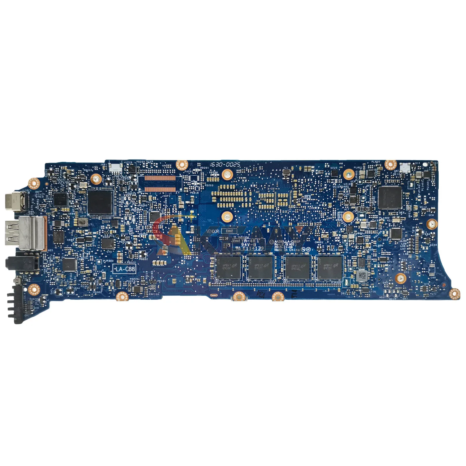 Para DELL XPS 13 9350 placa base de computadora portátil LA-C881P con CPU i5 i7 CN-078F9T 076F9T 0TG3CN 0H67KH 100% probado OK - imagen 2