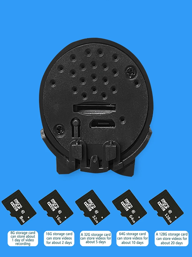 Cámara de monitoreo inalámbrica remota HD, monitor inteligente para interiores, visión nocturna, panorámica de 360 °, cámara de monitoreo remota HD para teléfono móvil - imagen 4