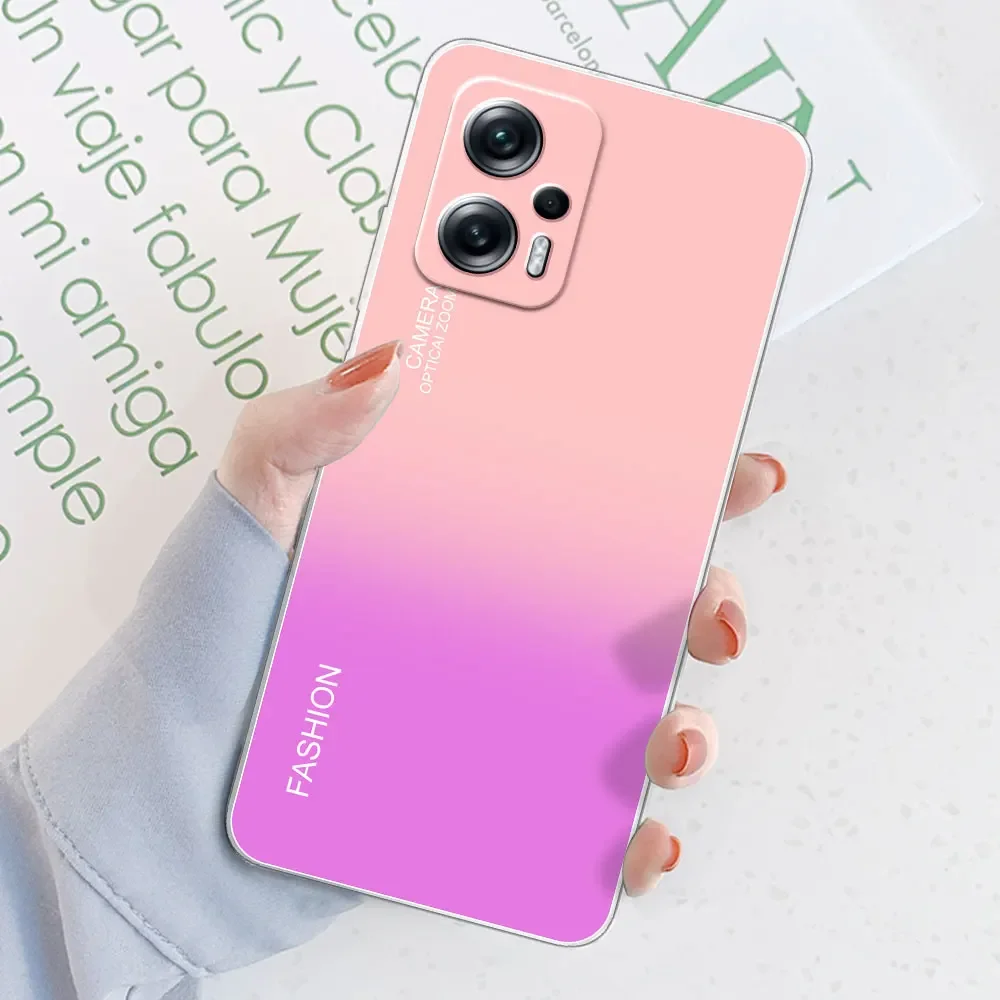 Funda suave de silicona TPU para teléfono móvil Xiaomi, carcasa con diseño claro para POCO X4 GT 5G - imagen 5
