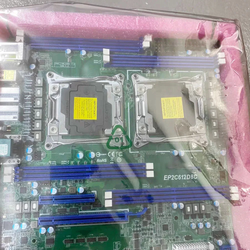 Placa base del servidor EP2C612D8C Placa base dual X99 ATX - imagen 2