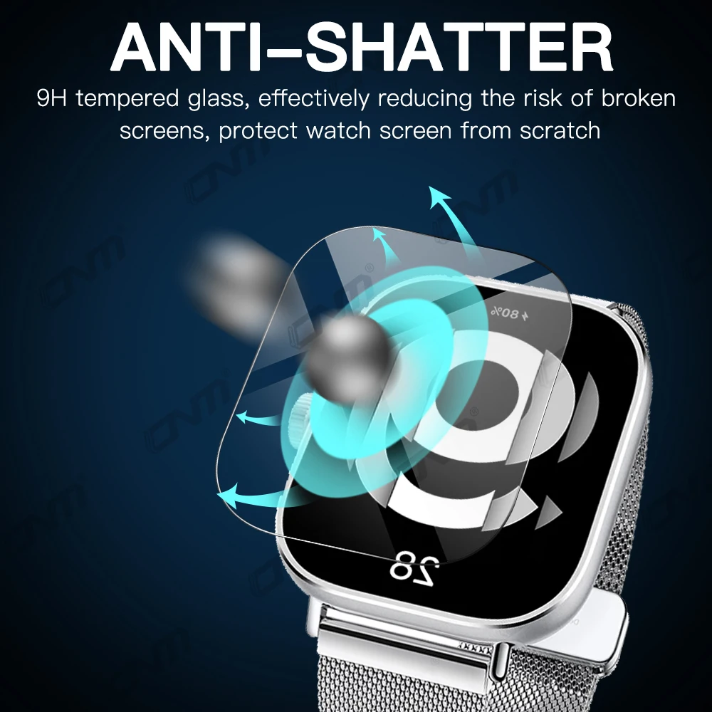 Vidrio templado Premium 9H para Xiaomi Redmi Watch 4, Protector de pantalla HD transparente para reloj inteligente Mi Redmi Watch 4, película protectora - imagen 5