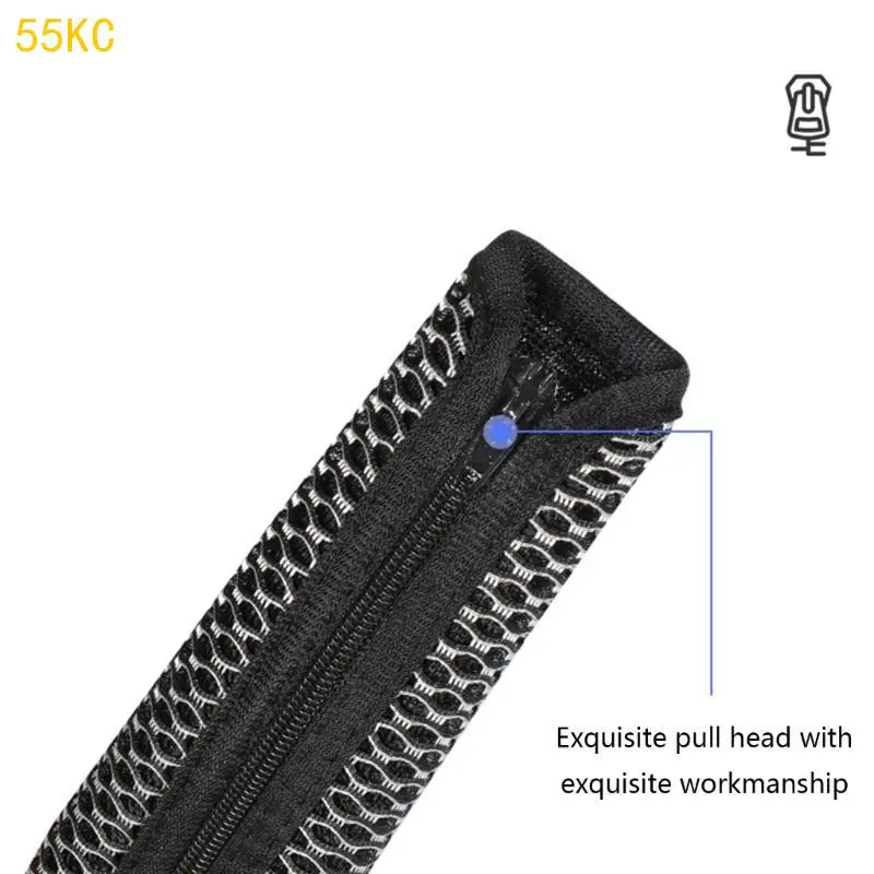 Cubierta banda cabeza elástica 55kc manga tela cabeza reutilizable para Aonic50 SRH1540 - imagen 4