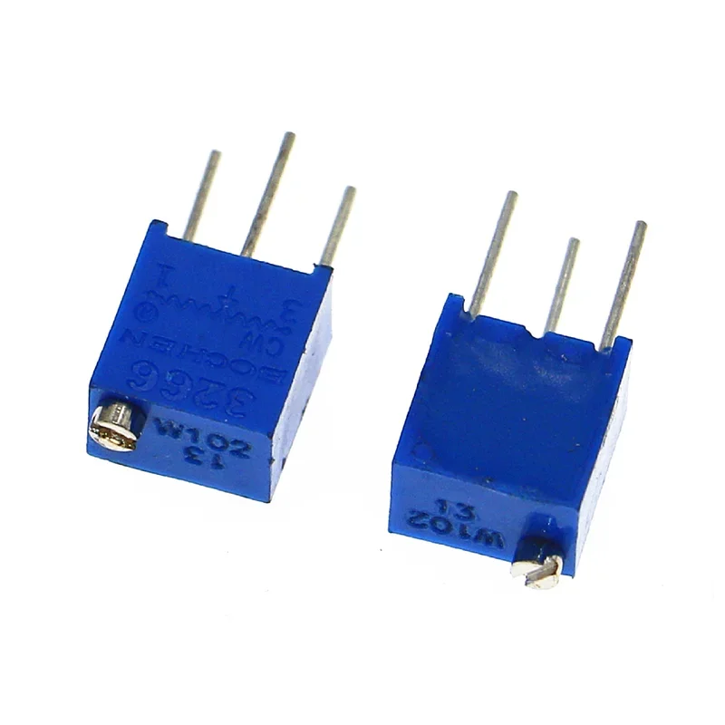 50 Uds 3266W serie 1K 2K 5K 10K 20K 50K 100K 200K 500K 1M potenciómetro multivuelta resistencias variables juego surtido - imagen 4