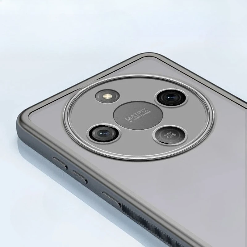 Funda de teléfono de silicona suave transparente para Honor X70 lente de cámara protectora transparente TPU contraportada para Huawei Honor X70 - imagen 2