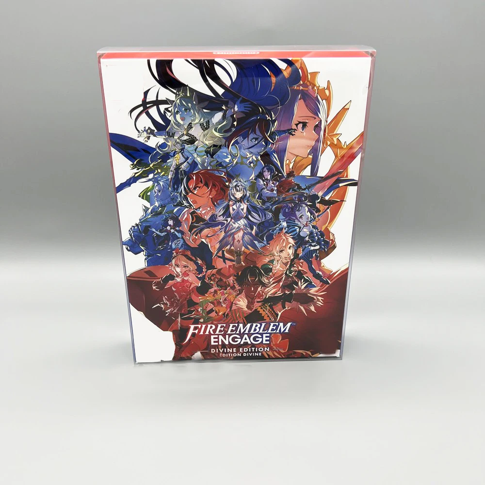 1 Protector de caja para NS SWITCH Fire Emblem, solo compromiso, edición limitada europea, estuche de exposición transparente, caja de colección - imagen 4