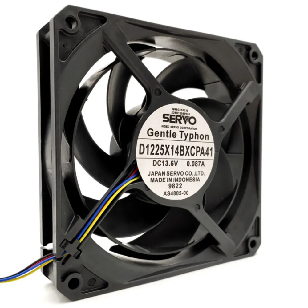 para Servo 12025 13.6V 0.087A Ventilador de enfriamiento de hoz silencioso: alto rendimiento, bajo ruido para cajas de PC y aplicaciones industriales - imagen 3