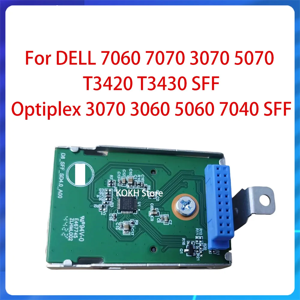 Nuevo lector de tarjetas SD para DELL 7060 7070 3070 5070 T3420 T3430 SFF SD4.0 TT15C 0TT15C Optiplex 3070 3060 5060 7040 SFF