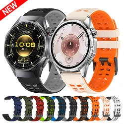 Correa de silicona de 22mm para HUAWEI Watch GT6 pro/GT6 pulsera de 46mm Correa para HUAWEI Watch 5 4/GT 5 4 3 2/GT3 SE/Ultimate Sport Band