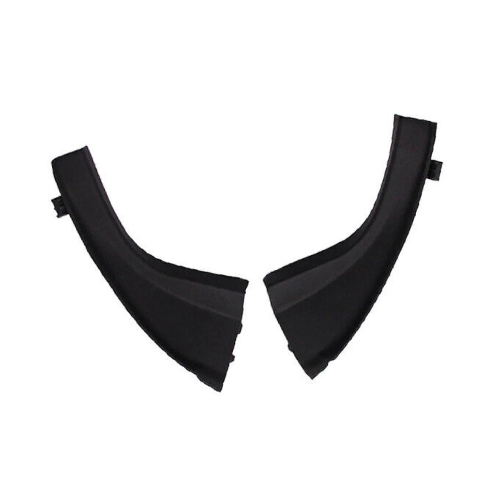 2 unids/set Auto limpiaparabrisas delantero cubierta de extensión embellecedora para Toyota RAV4 2006-2012 accesorios de coche 53866-42012 53867-42012