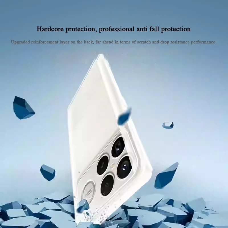 Original suave Simple TPU para Xiaomi Redmi K90 Pro Max 5G funda de teléfono de alta calidad cristalino fino protección de cámara contraportada - imagen 5