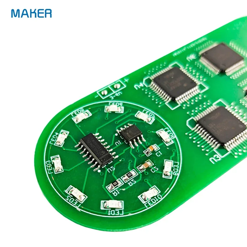 Pin intensivo, parche completo, práctica de soldadura, Kit DIY, luz de flujo, piezas de circuito de entrenamiento de habilidades electrónicas SMT - imagen 2