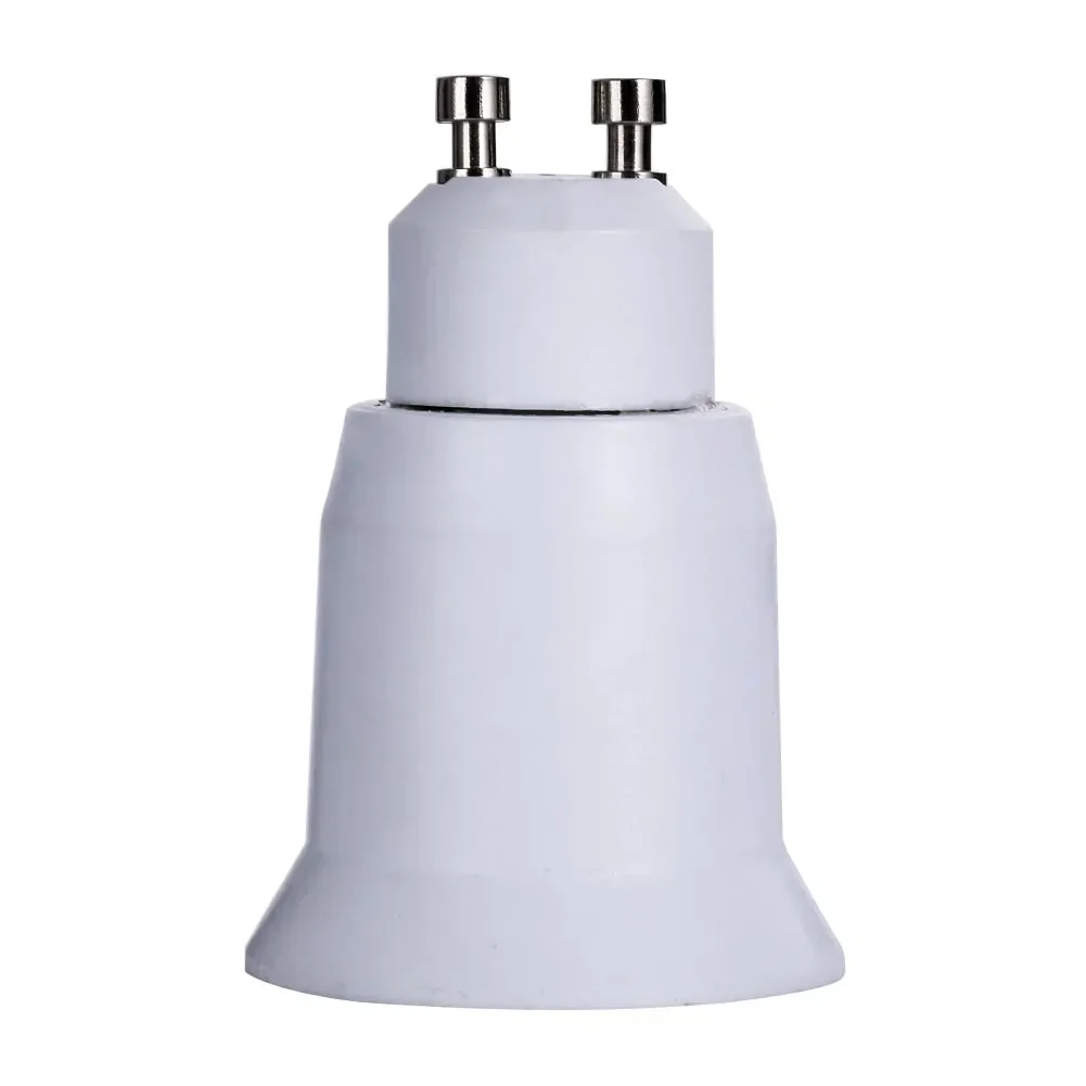 20 piezas GU10 a E27 adaptador de bombilla LED portalámparas convertidor enchufe bombilla portalámparas adaptador enchufe material resistente al calor - imagen 2