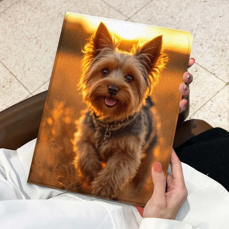 Lindo patrón de arte de perro mascota para Lenovo Xiaoxin Pad Pro Tab M10 K10 Plus 3. ° Y700 Gen 11 11,2 11,5 12,7 8,8 pulgadas funda para tableta - imagen 4