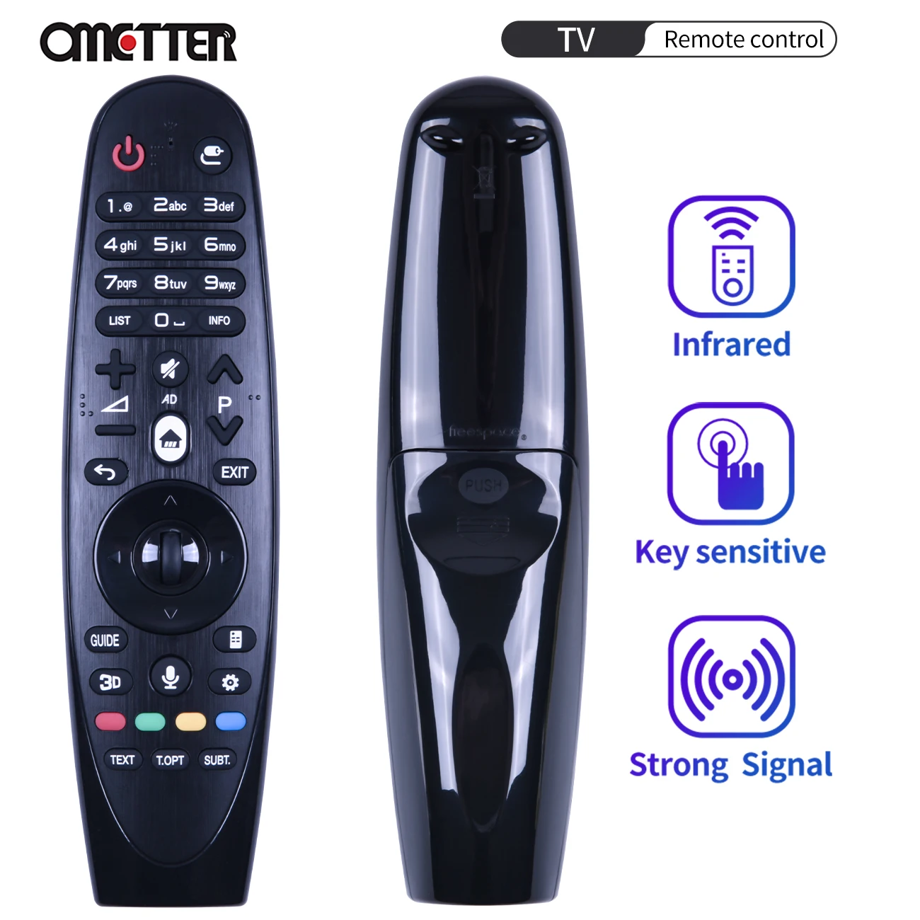 Nuevo AN-MR600 para Smart TV Control remoto mágico 40UF7769 55UF8507 43LF630V 49LF630V 40UF7769 43UF6809 sin voz sin ratón - imagen 2