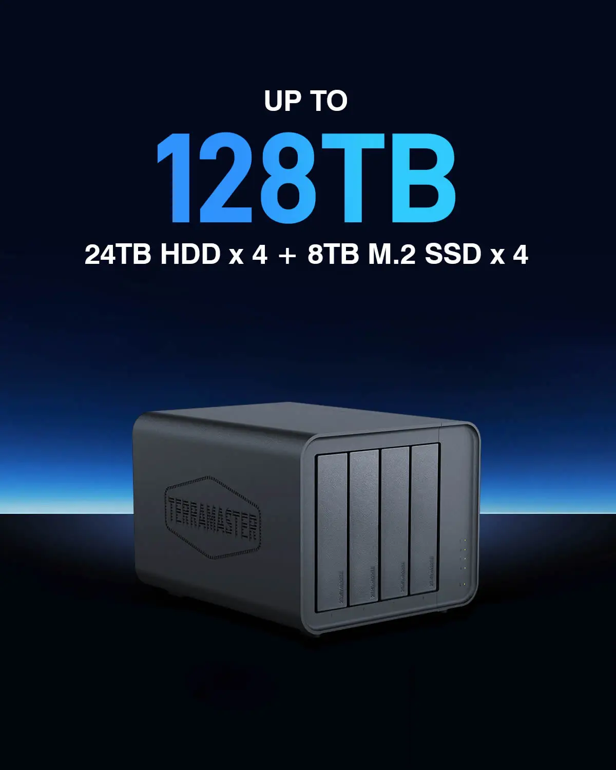 TerraMaster D8 NAS Híbrido 8 Bahías USB-C 3.2 Gen 2 - imagen 5
