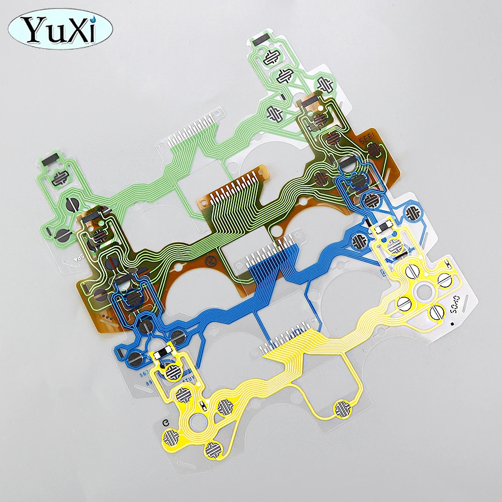 Placa de circuito de cinta de botón para PS3, PS4 Pro, PS5, JDS, JDM, 001, 011, 030, 040, 055, Cable flexible de teclado de película conductora, 1 unidad - imagen 2