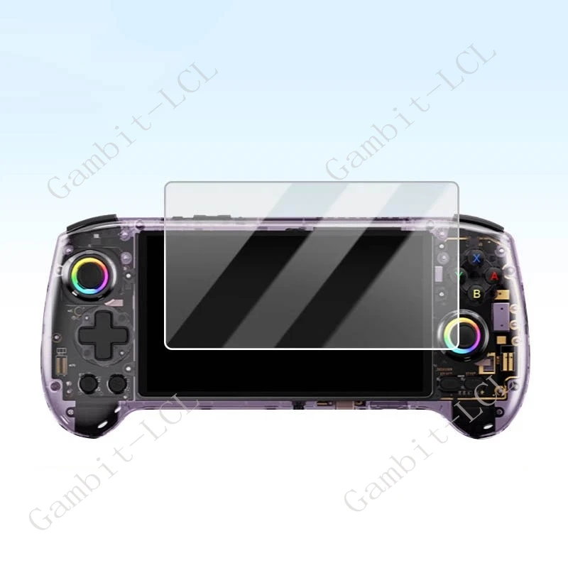 3 uds 9H HD vidrio templado para ANBERNIC RG557 5,48 pulgadas GameHero en ANBERNICRG557 RG 557 juegos película protectora de pantalla - imagen 2