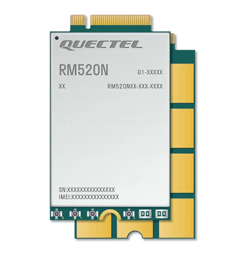 ¡En stock! Nuevo módulo Quectel RM520N-GL 5G Sub-6 GHz NR M.2 RM520NGLAA-M20-SGASA para Global