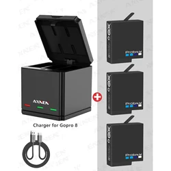 Batería GoPro Hero 7 / 6 / 5 negra recambio compatible para cámara