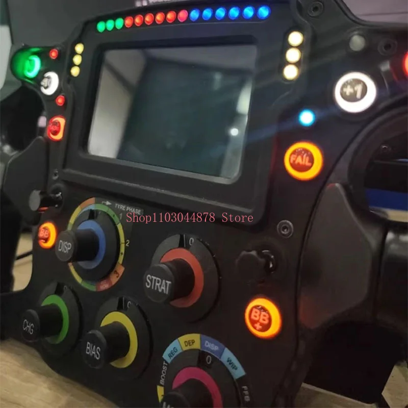 Volante de juego Simracing USB para PC con pantalla táctil de alta definición de 4,0/4,3 pulgadas para Logitech Thrustmaster MOZA SIMAGIC - imagen 3