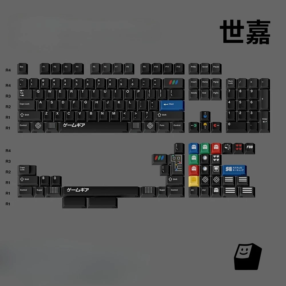 Juego de teclas temáticas para consola de juegos, perfil de cereza, sublimación PBT, teclas originales personalizadas hechas a mano para regalo de teclado mecánico - imagen 4