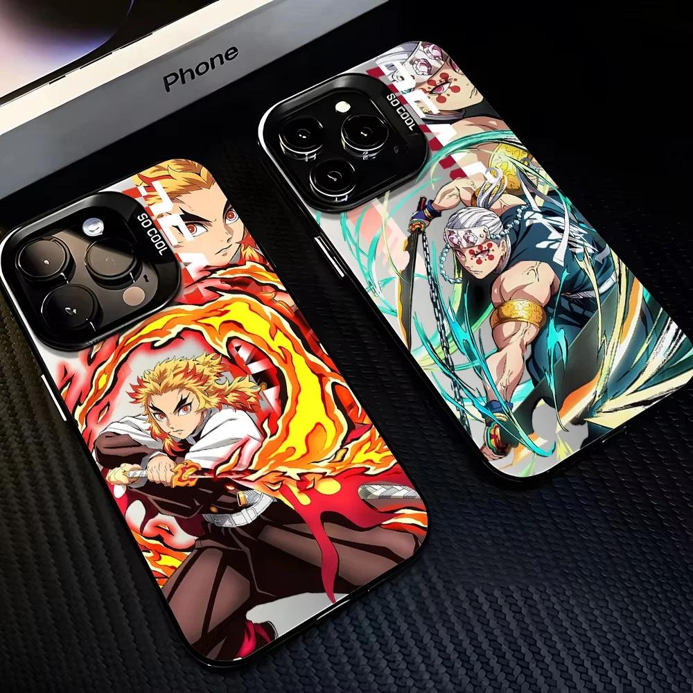 Funda de teléfono Anime d-demons s-layers para iPhone 17 Air 16e 16 Pro Max 15 14 Plus 13 12 Mini 11 Pro, funda trasera de silicona a prueba de golpes - imagen 2
