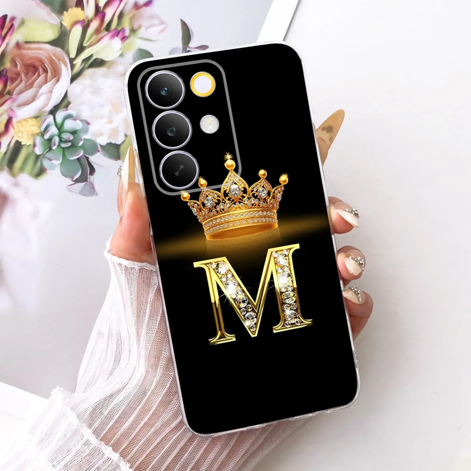 Para Realme C85 Pro Funda RMX5555 Linda corona letra Funda trasera de silicona suave en Realme C85 15X 5G Funda RMX5250 RMX5253 bolsas de teléfono - imagen 5