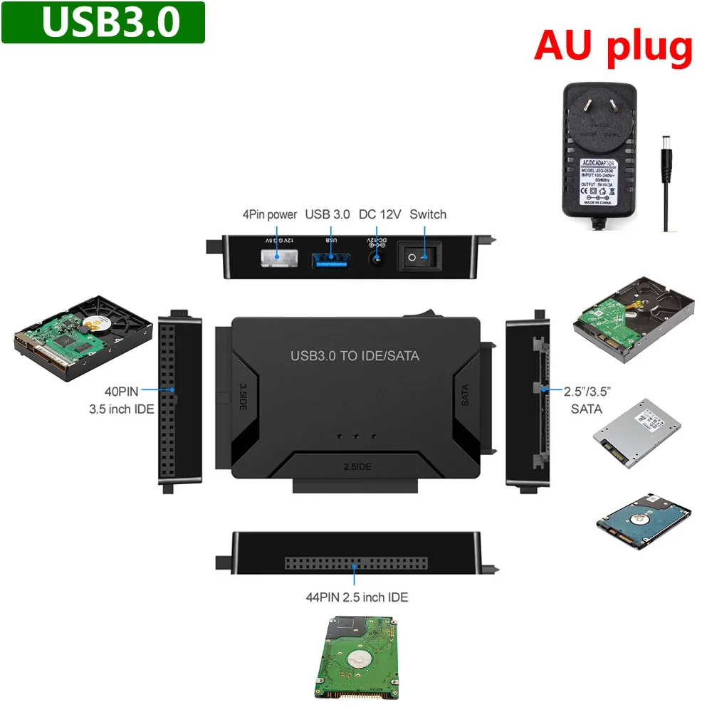 32 USB3.0 AU Plug