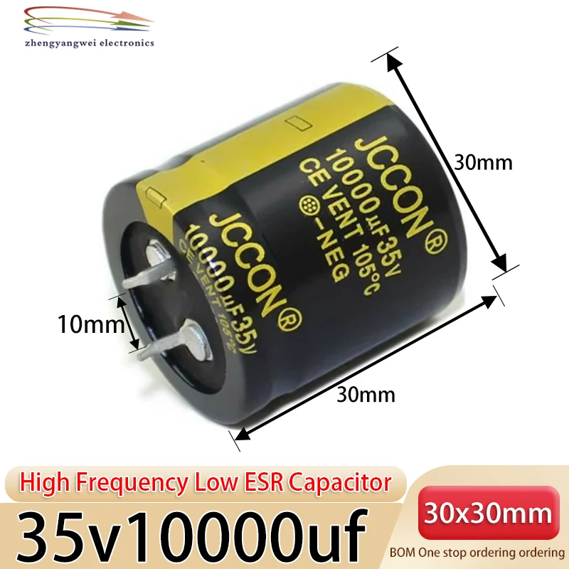 1 Uds 35v10000uf 450v220uf 30x30 1000uf200v 330uf400v 30X35 condensador de baja resistencia de alta frecuencia - imagen 4