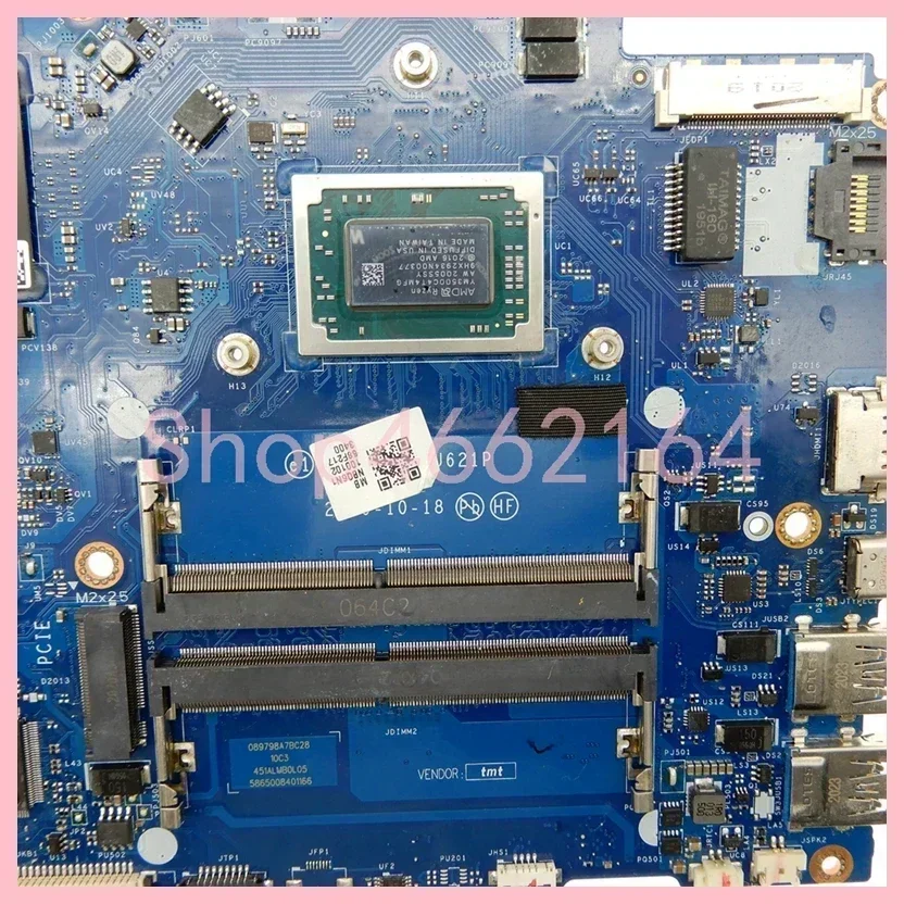 LA-J621P con R5-3550H CPU GTX1650-V4G GPU placa base para ordenador portátil para Acer AN515-34 AN515-43 placa base para portátil probada OK - imagen 4