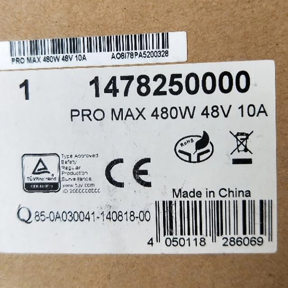 1478250000 Fuente de alimentación conmutada PRO MAX 480W 48V 10A