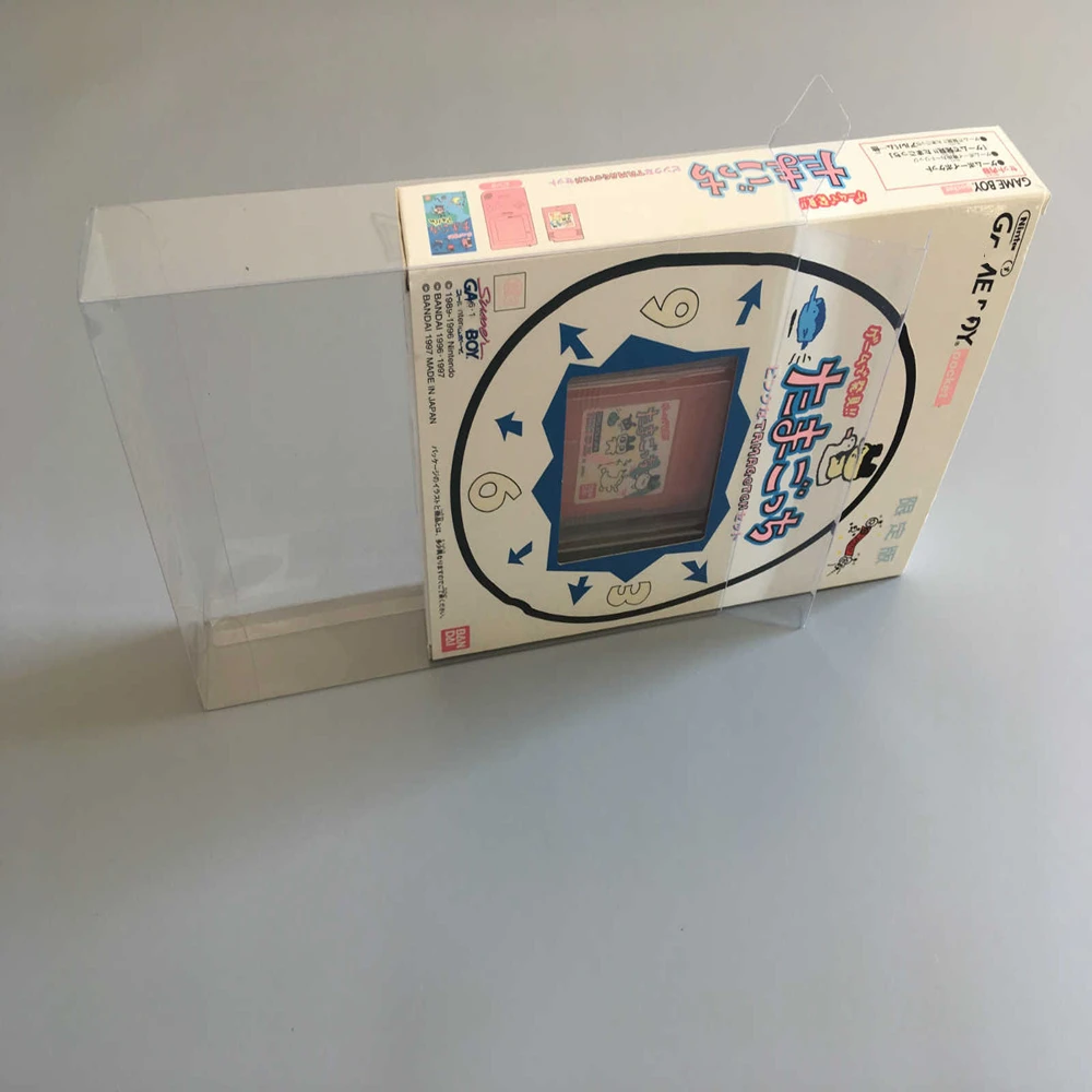 Protector de caja transparente para Nintendo GAME BOY POCKET/GBP/Tamagotchi, caja de almacenamiento TEP, estuche de exhibición transparente - imagen 2